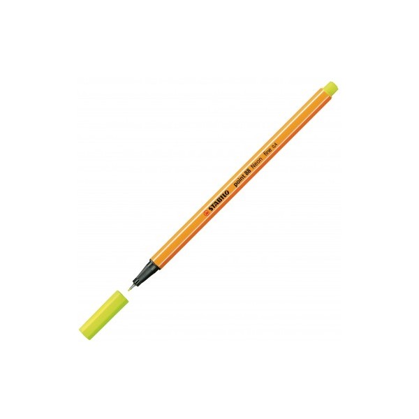 PENNA PENNARELLO STABILO PEN 88 - 24 GIALLO FLUO