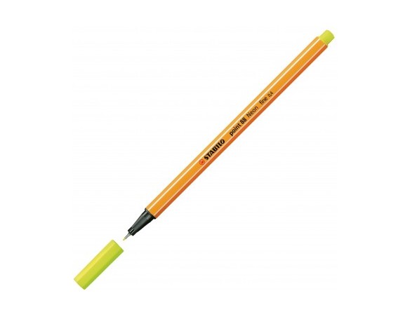 PENNA PENNARELLO STABILO PEN 88 - 24 GIALLO FLUO