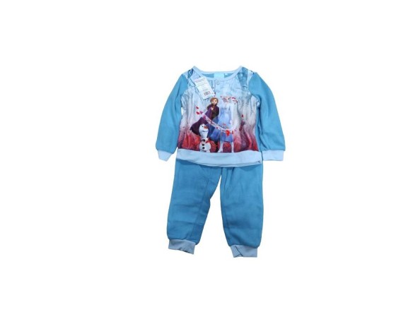 Pigiama In Pile frozen bambina invernale 0222