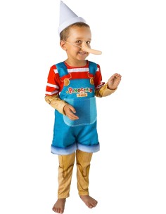 Costume Vestito Ciao Pinocchio burattino costume...