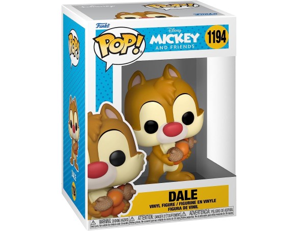 Funko Pop! Disney: Classics - Dale - Figura in Vinile da Collezione - Idea Regalo - Merchandising Ufficiale - Giocattoli per Ba