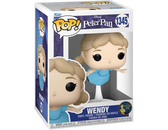 Funko Pop! Disney: Peter Pan 70th - Wendy Darling - Figura in Vinile da Collezione - Idea Regalo - Merchandising Ufficiale - Gi