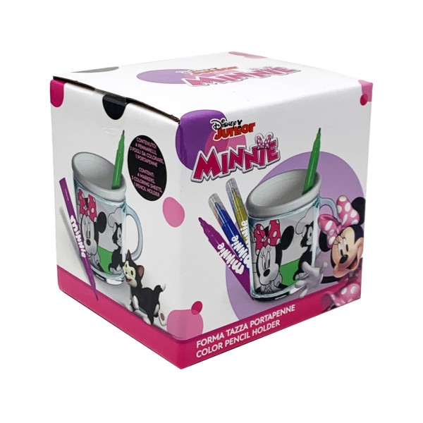 Disney Minnie - Tazza portapenne in plastica da...