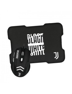 JUVE JUVENTUS MOUSE USB CON FILO +MOUSEPAD GAMING TM-M016...