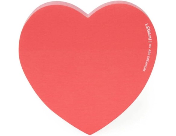 Legami - Lovely Notes, Blocchetto Note Adesivo, 7x7,2 cm, 100 Foglietti Adesivi Removibili e Riposizionabili, Carta 90 g/m², a 