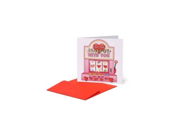 Legami ! BIGLIETTO D'AUGURI LEGAMI SAN VALENTINO PICCOLO - SLOT MACHINE