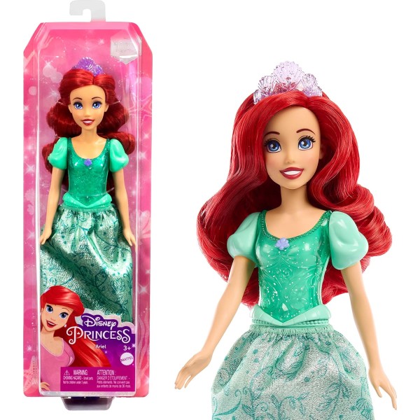 Disney Princess - Ariel bambola ariel con capi...