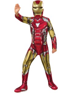Rubies Costume Iron Man Endgame Classic per ragazzi, Tuta...