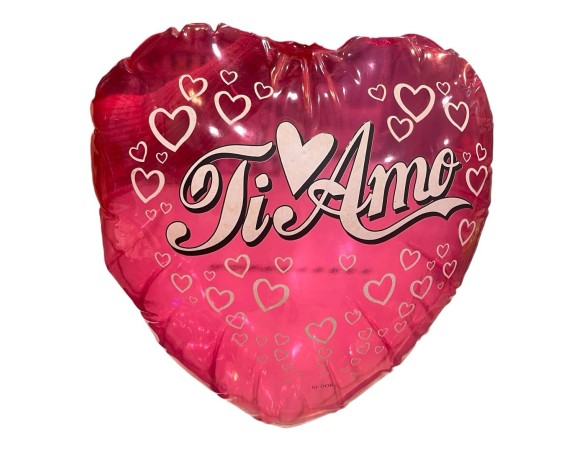 CUORE GONFIABILE 60 CM TI AMO SAN VALENTINO