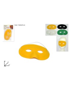 MASCHERINA FLOCCATA COLORI ASS CARNEVALE ECO