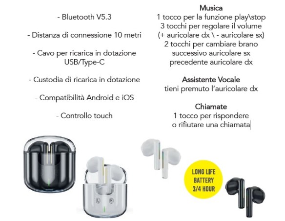 AURICOLARI J3 ASS.