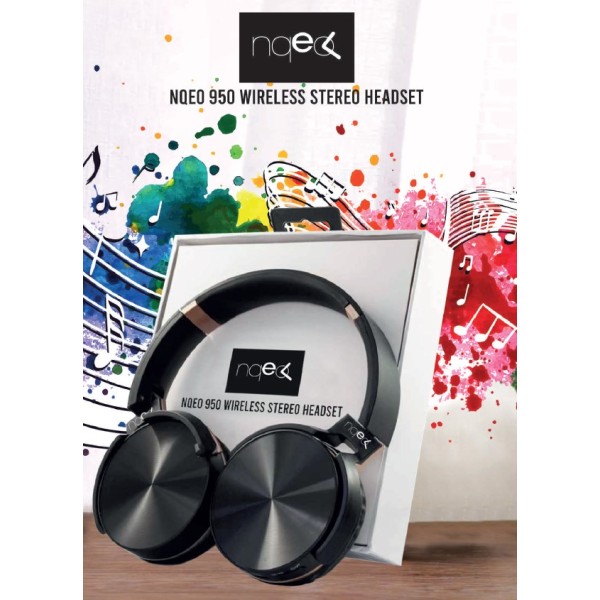 CUFFIE WIRELESS BLUETOOTH NQEO905