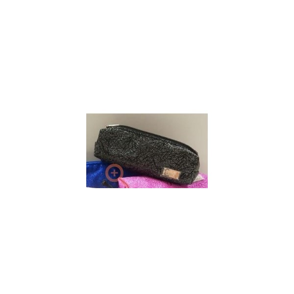 ASTUCCIO BAULETTO DELUXE TINTA UNITA NERO GLAMOUR