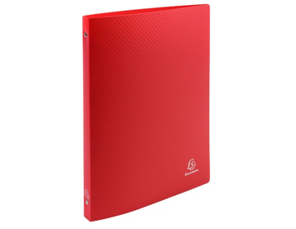 EXACOMPTA Portalistino copertina morbida colore rosso Opak Exacompta A4 50 bustine 8555E