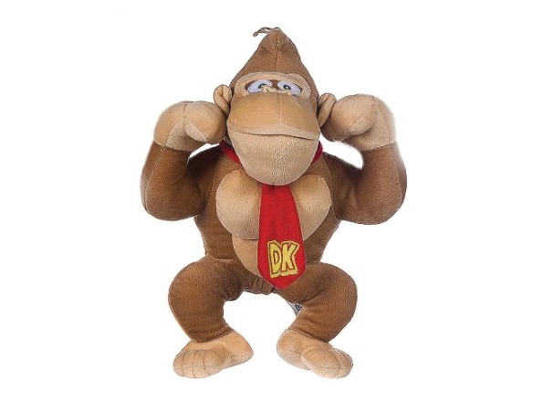 Peluche super mario donkey kong solo 25cm