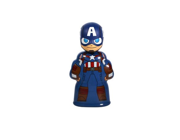 BABY CAPTAIN AMERICA 3D BAGNOSCHIUMA BAMBINO 400ML CAPTAIN AMERICA