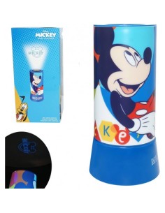 Mickey mouse lampada cilindrica con proiettore led 20cm...