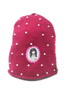 CAPPELLO SANTORO GORJUSS LANA INVERNALE CON PERLE...