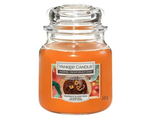 Yankee Candle CIOCCOLATO ALL'ARANCIA - Candela giara piccola 104g - CHOCOLATE ORANGE