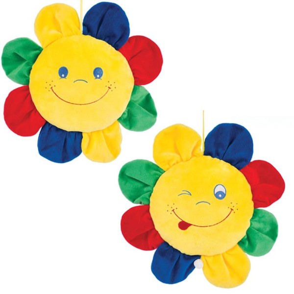 CUSCINO FIORE CON CARILLON MUSICALE DECAR 27675...