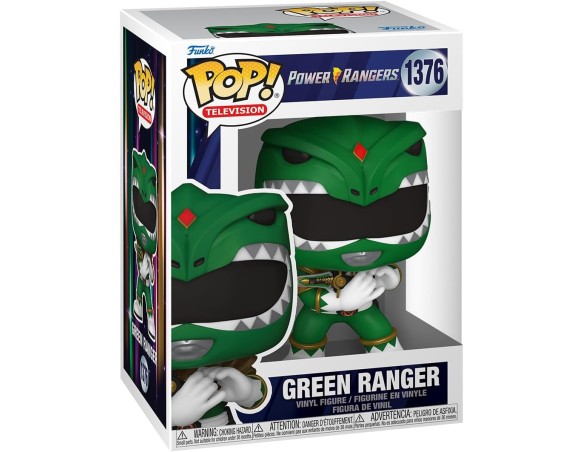 Funko Pop! TV: Mighty Morphin Power Rangers 30th - Green Ranger - Power Rangers TV - Figura in Vinile da Collezione - Idea Rega