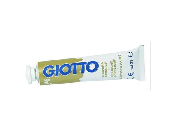 TEMPERA ACRILICA ORO DA 21 ML