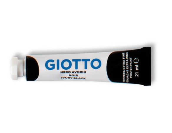 TEMPERA PRONTA NERO DA 21 ML ( 24 )