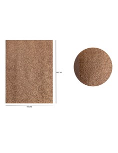 FOGLIO CARTA CREPLA EVA GLITTER 40 X 60 Bronzo