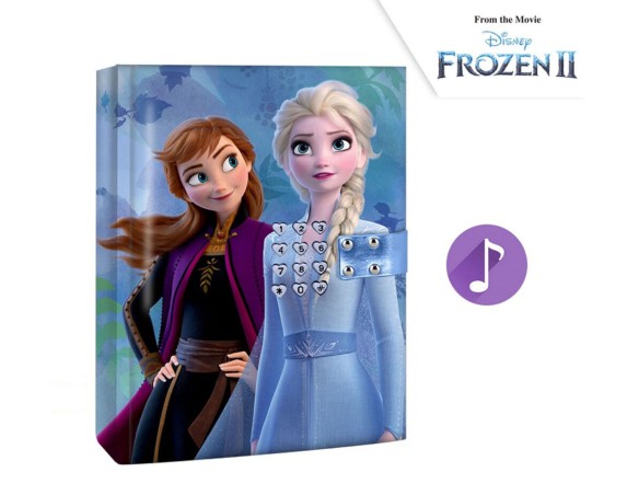DIARIO SEGRETO + SUONO FROZEN 2 CON COMBINAZIONE