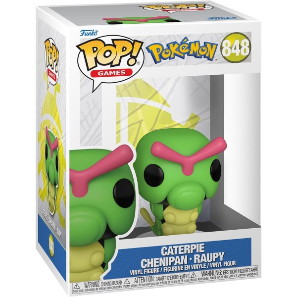 Funko Pop! Games: Pokemon - Caterpie - Figura...