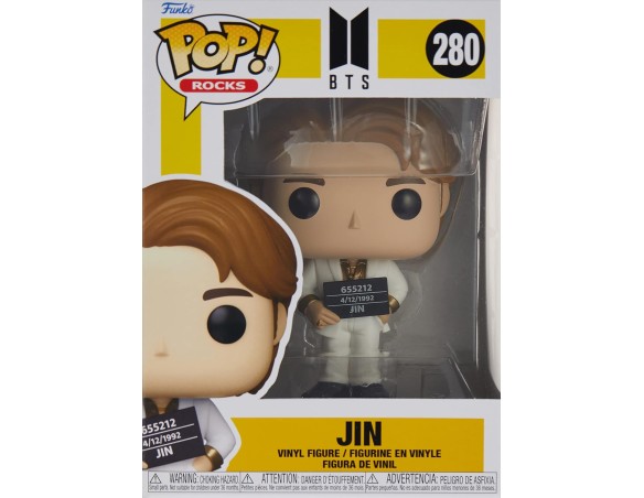 Funko POP! Rocks: BTS Butter - Jin - Figura in Vinile da Collezione - Idea Regalo - Merchandising Ufficiale - Giocattoli per Ba