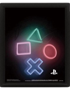 Playstation Cornice: Play 28x23cm PLAYSTATION