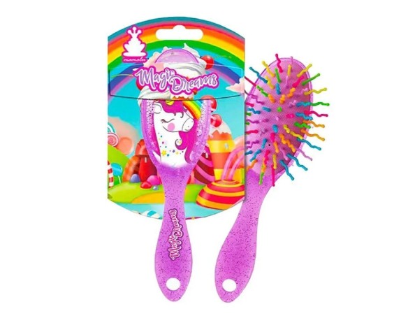 SPAZZOLA PER CAPELLI UNICORNO