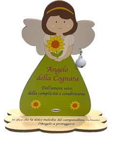 Porta Foto/Memo Angelo Della Cognata Donna Femminile In...