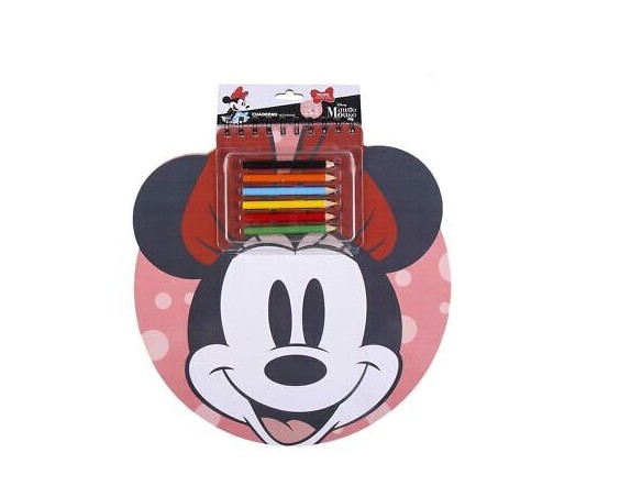 Taccuino da colorare colores minnie