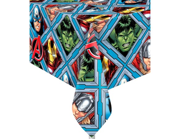 Tovaglia Plastica 120 X 180 Cm Avengers Mighty, Multicolore, 5PR87968