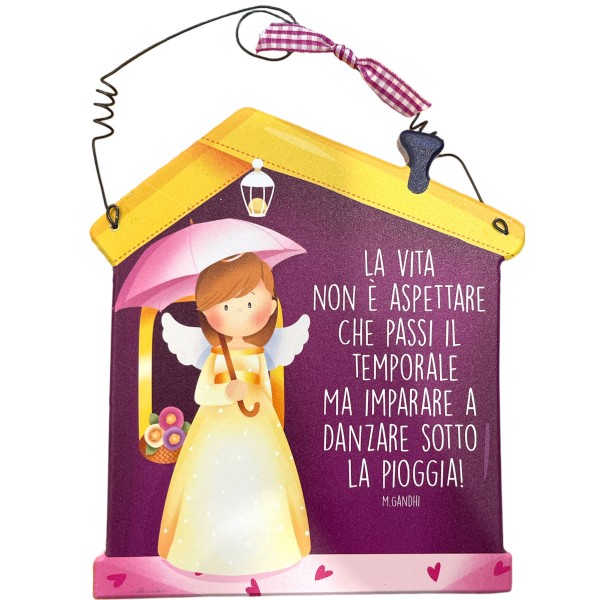 Vita | Targa Casetta la vita non è aspettare...
