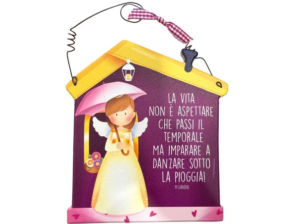 Vita | Targa Casetta la vita non è aspettare...