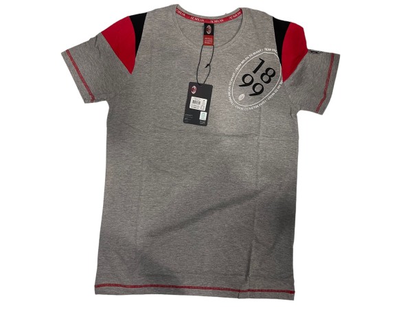 Milan | T shirt Underwear Ufficiale Milan Intimo Bambino Ragazzo Uomo Rosso Nera