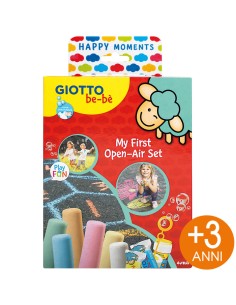 KIT HAPPY MOMENTS GIOTTO BE-BÈ MY FIRST OPEN AIR FILA