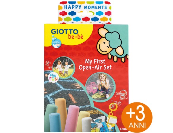 KIT HAPPY MOMENTS GIOTTO BE-BÈ MY FIRST OPEN AIR FILA