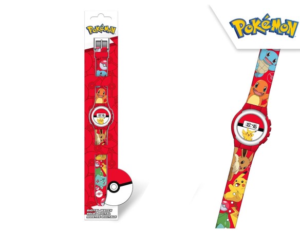 Pokemon | Orologio da Polso digitale Pokemon Bambino Bimbo