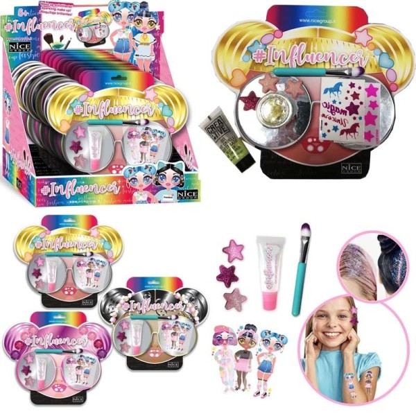 NICE INFLUENCER SHINY LOOK KIT OMBRETTO...