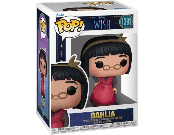 Funko POP! Vinyl: Disney Wish - Dahlia - Figura in Vinile da Collezione - Idea Regalo - Merchandising Ufficiale - Giocattoli pe