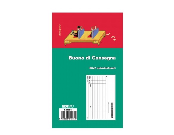 BUONO CONSEGNA E 5196 C 10X17 2C