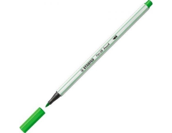PENNA STABILO PEN 68 BRUSH 568/43 VERDE FOGLIA (568/43 COLORE VERDE FOGLIA )