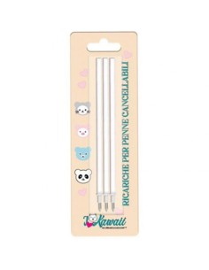 REFIL RICARICA BLISTER 3PZ BLU CANCELLABILE UNIVERSALI...