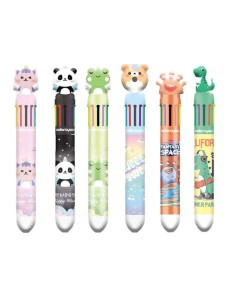 Penna Multicolore 10 Colori Fantasie Assortite colorxyou