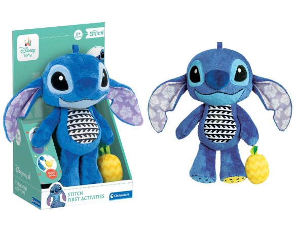 Lillo e stitch | Clementoni Disney Stitch - Peluche prima infanzia