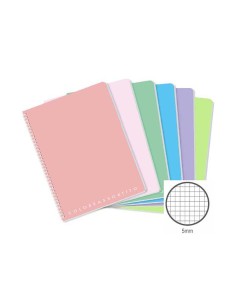 Maxi Spirale quaderno PPL Colore assortito Pastello Senza...
